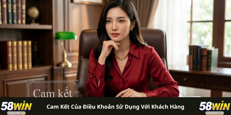 Cam kết của điều khoản sử dụng với khách hàng