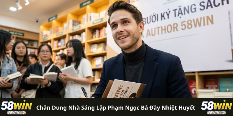 Tác Giả 58WIN: Hành Trình Kiến Tạo Thương Hiệu Số 1 Toàn Cầu 1 Chân dung nhà sáng lập Phạm Ngọc Bá đầy nhiệt huyết