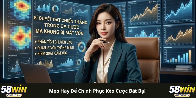 Tài Xỉu Bóng Đá 58WIN - Bí Quyết Gom Tiền Sân Cỏ Đỉnh Cao 4 Mẹo hay để chinh phục kèo cược bất bại