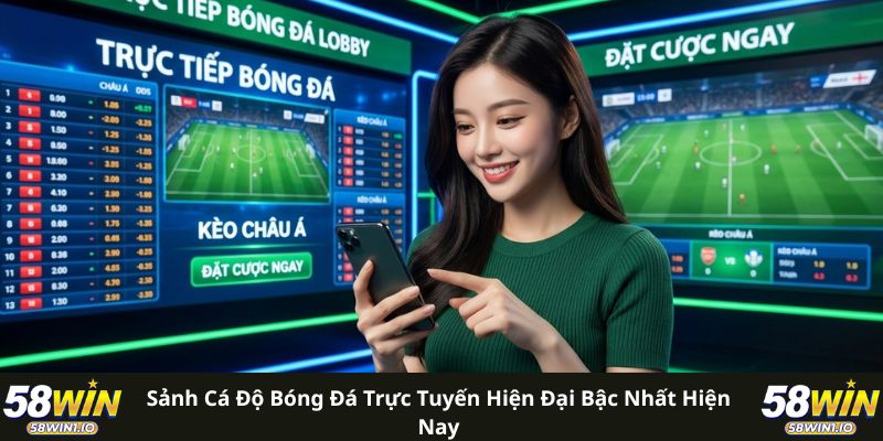 Sảnh cá độ bóng đá trực tuyến hiện đại bậc nhất hiện nay 