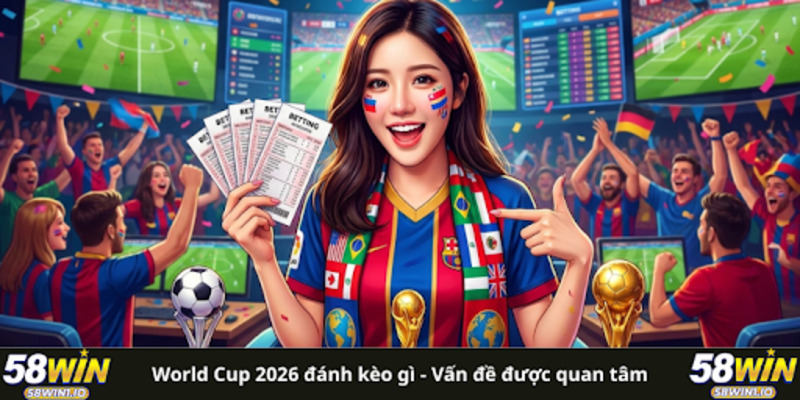 World Cup 2026 đánh kèo gì - Vấn đề được nhiều người quan tâm