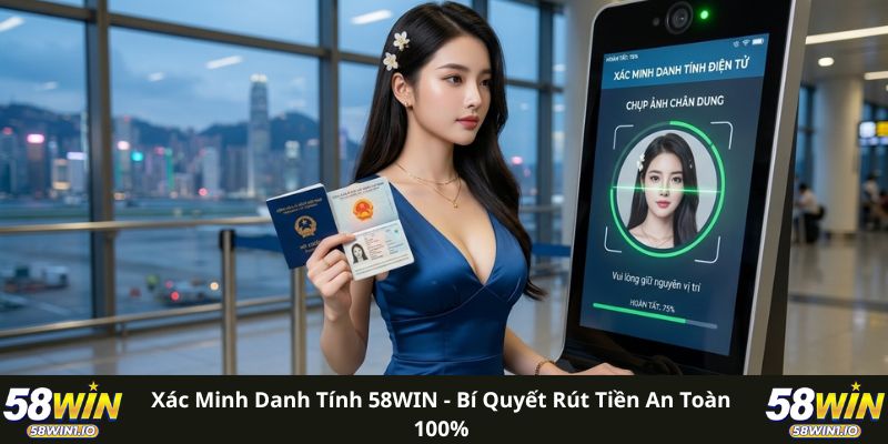 Xác Minh Danh Tính 58WIN - Bí Quyết Rút Tiền An Toàn 100% 1 Xác Minh Danh Tính 58WIN